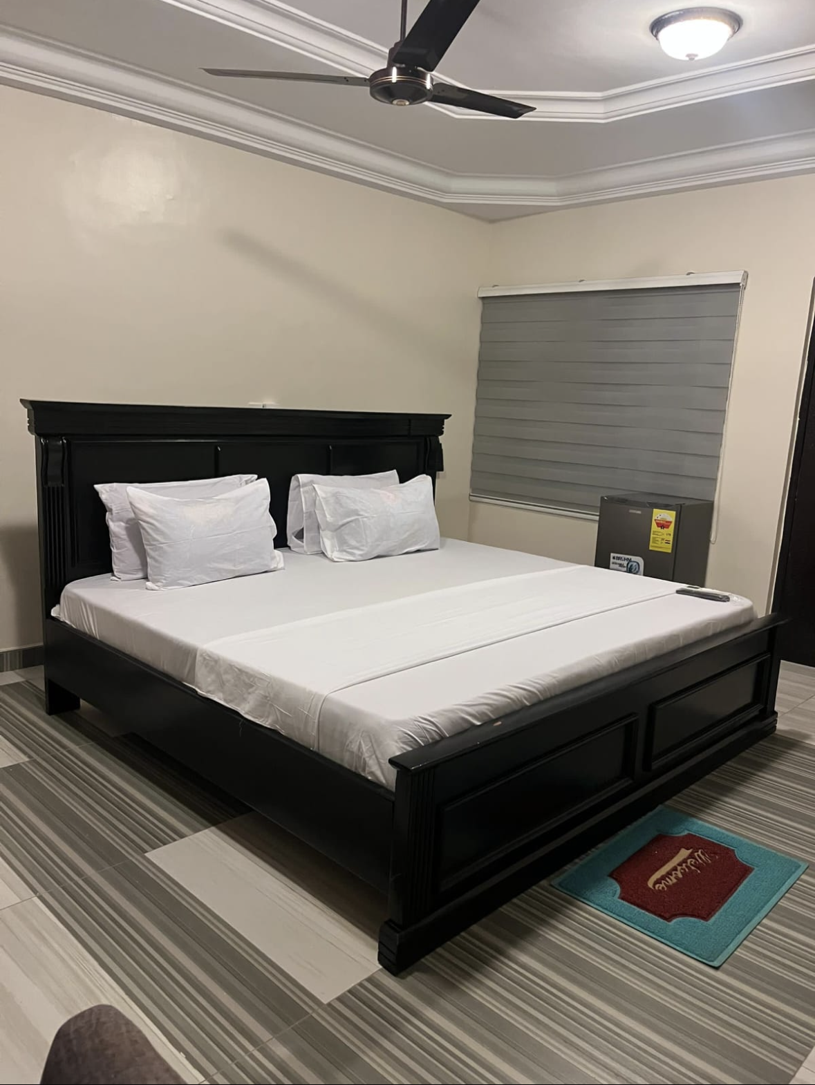 Hotel bedroom interior
